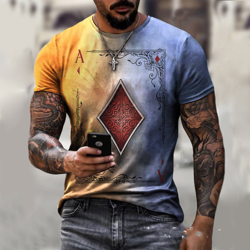 Playing Card Ace Men's T-Shirt