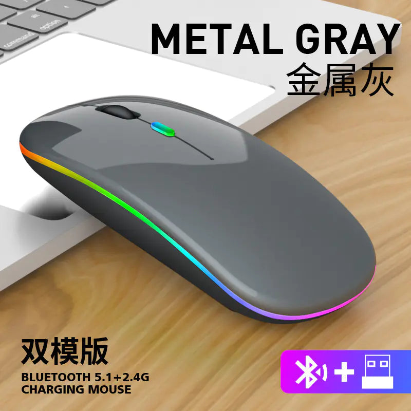 Bluetooth Dual-Mode Wireless Mouse for Mac