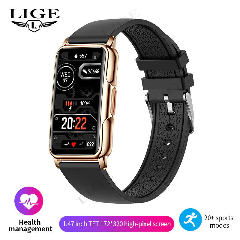 LIGE Smart Sports Watch with Multi-Function Features