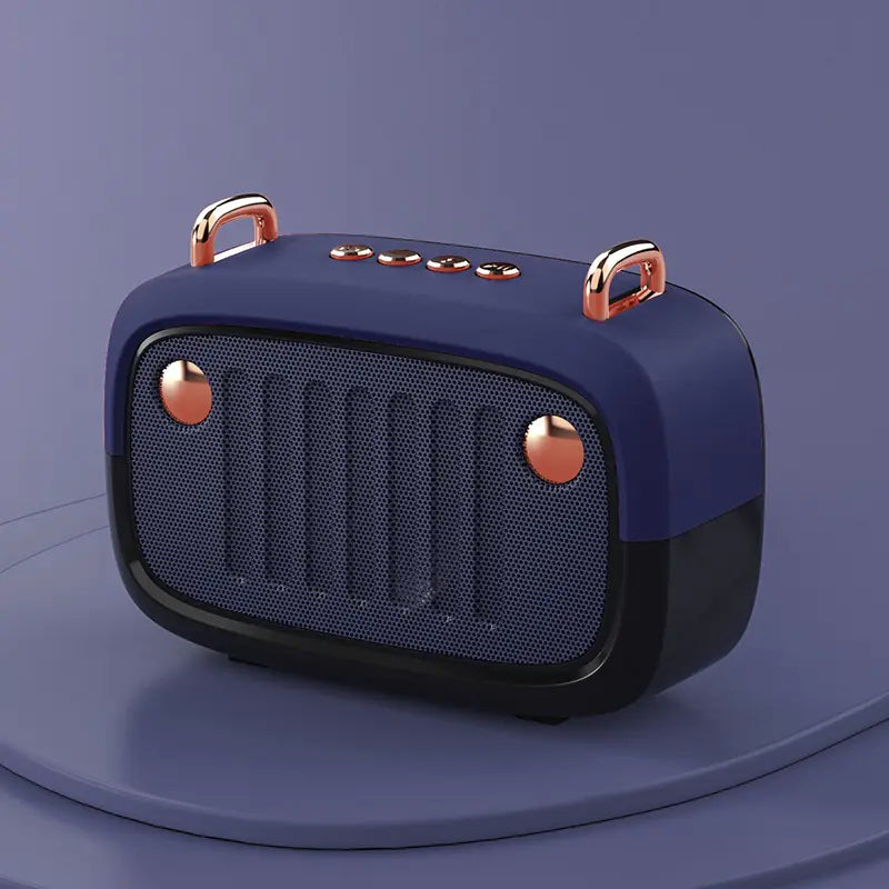 Mini Bluetooth Speaker with Subwoofer and TF/USB Support