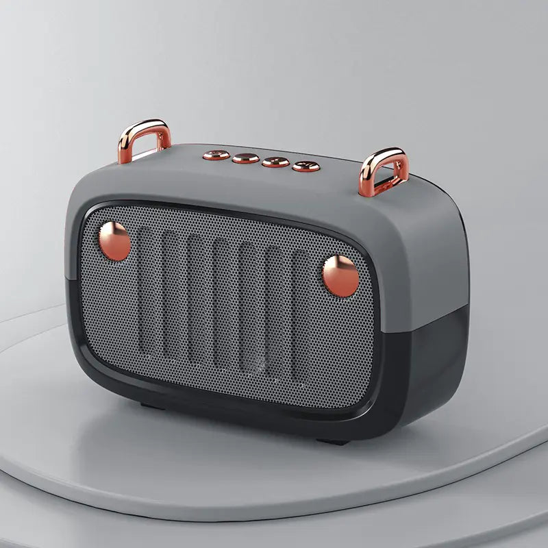 Mini Bluetooth Speaker with Subwoofer and TF/USB Support