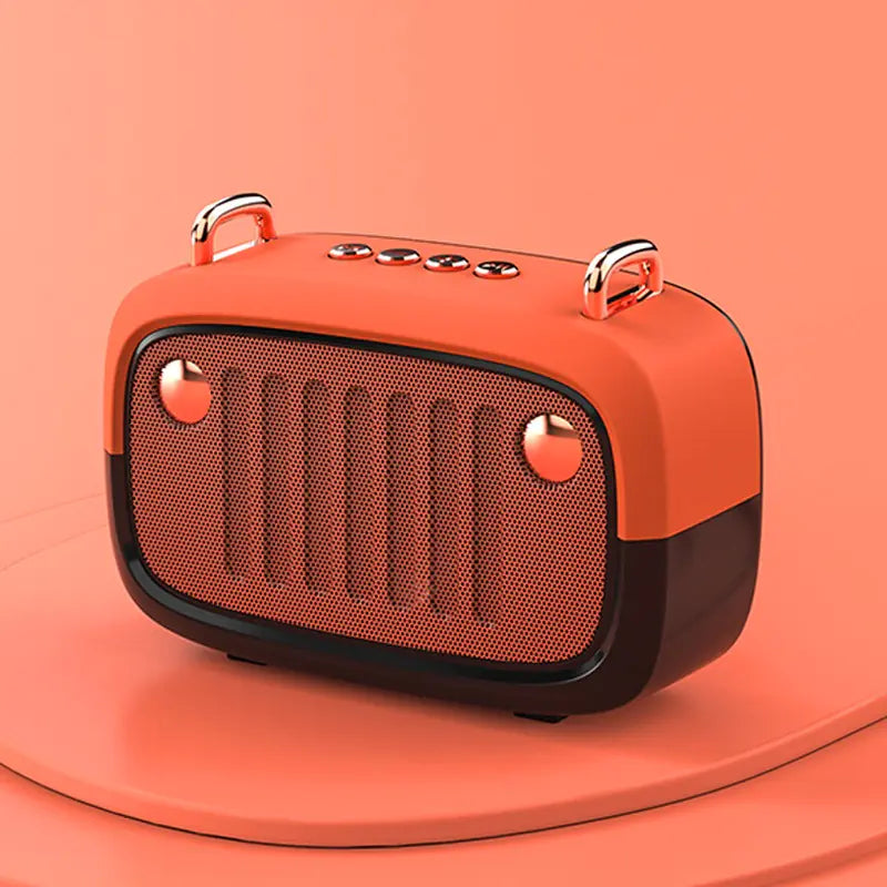 Mini Bluetooth Speaker with Subwoofer and TF/USB Support