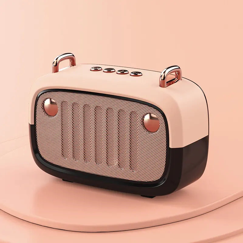 Mini Bluetooth Speaker with Subwoofer and TF/USB Support