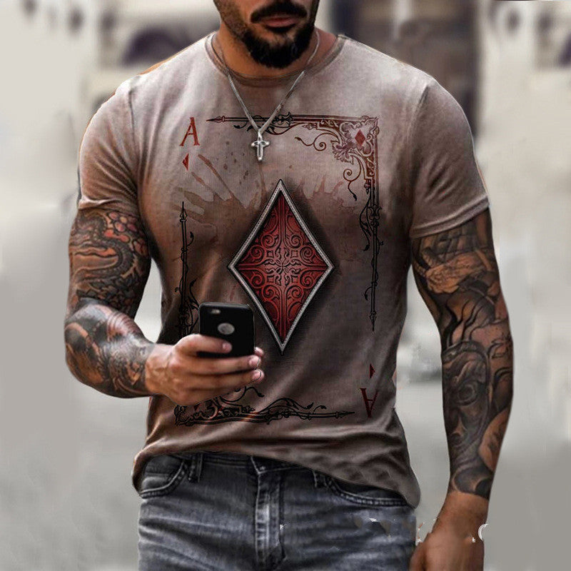 Playing Card Ace Men's T-Shirt