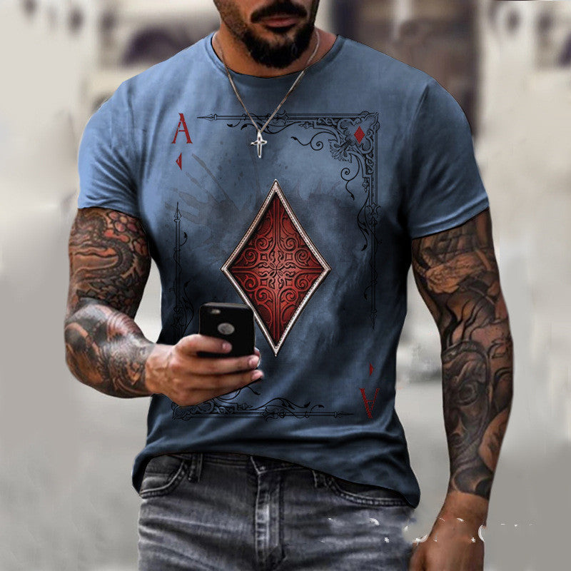 Playing Card Ace Men's T-Shirt
