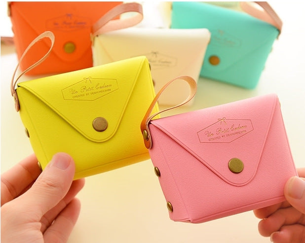 Cute Candy Color Key Case-Coin Purse