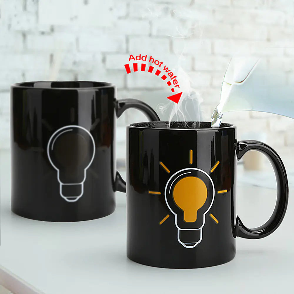 Color-Changing Ceramic Mug with Temperature Sensitivity