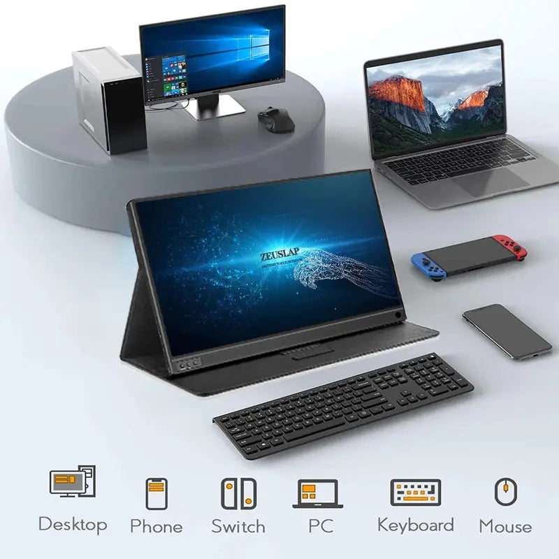 ZEUS 16" 2.5K 144Hz Portable Touchscreen Monitor