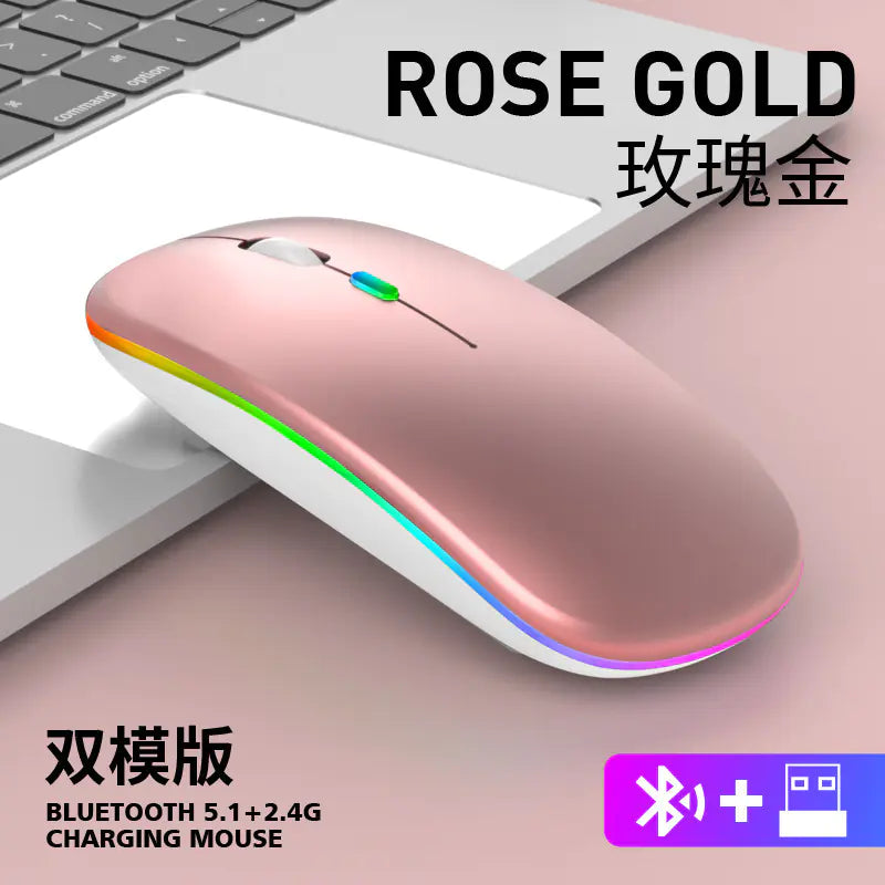 Bluetooth Dual-Mode Wireless Mouse for Mac