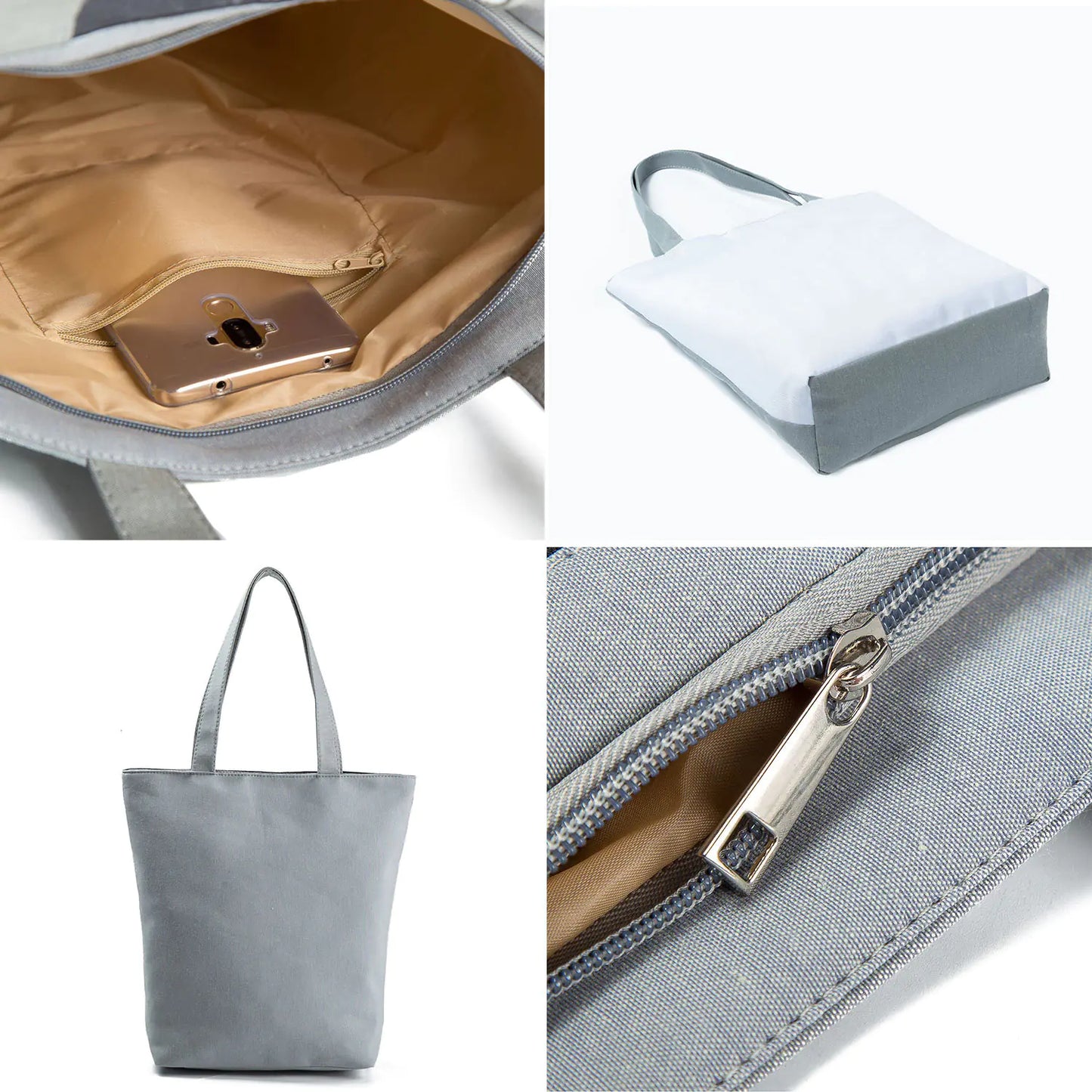 Cat Print Tote Bag - Simple Stylish Shoulder Bag